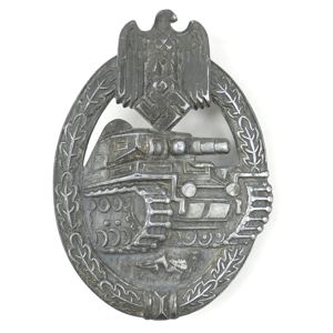 'Panzerkampfabzeichen in Silber'