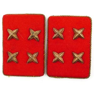 Pair of WA 'Banleider' Collar Tabs