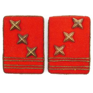 Pair of WA 'Onderbanleider' Collar Tabs