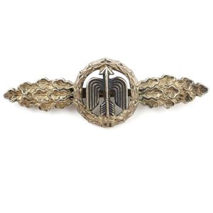 LW 'Frontflugspange für Jäger' in Silver