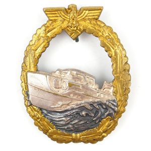 1st Pattern Kriegsmarine E-Boat War Badge