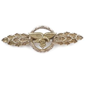 LW 'Frontflugspange für Transportflieger' in Silver