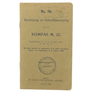 Dutch Instruction Booklet for the Compass M22