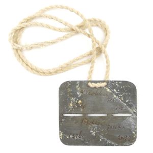WW2 period Dutch Military Dog Tag