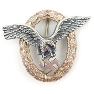 Luftwaffe Pilots Badge - 'Brüder Schneider'