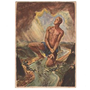 'Liberation of the Rhineland' Postcard