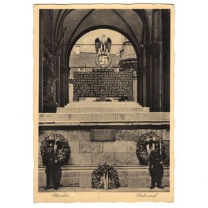 'München Mahnmal in der Feldherrnhalle' Postcard