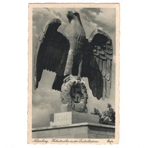 'Nürnberg, Hoheitsadler in der Luitpoldarena' Postcard