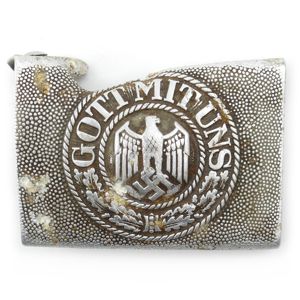 Battle Damaged WH (Heer) EM/NCO's Belt Buckle