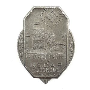 'Kreisparteitreffen der NSDAP Bleckede' Tinnie