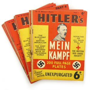 British Edition of Adolf Hitler's 'Mein Kampf'