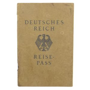 Deutsches Reich 'Reisepass'