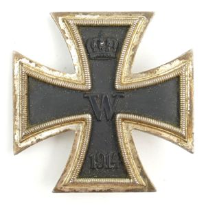 WW1 Iron Cross 1st Class - Deumer