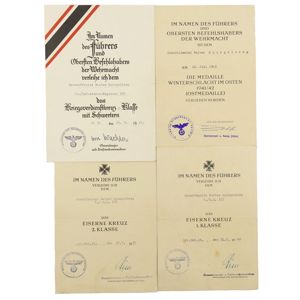 WH (Heer) Award-Document Grouping