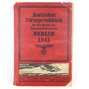 1941 Berlin Telephone Book