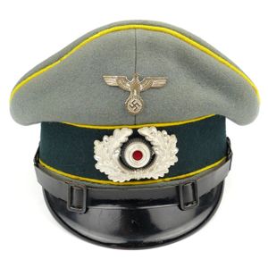 WH (Heer) 'Nachrichten' EM/NCO's Visor Cap