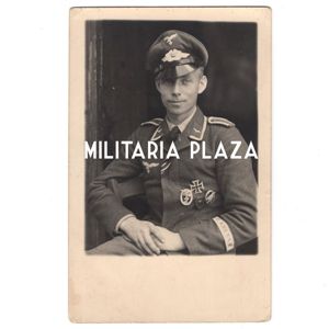 Luftwaffe Fallschirmjäger Portrait Photo