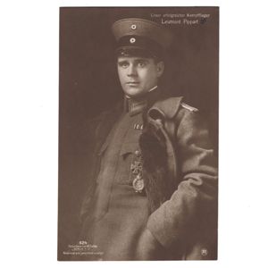 Kampfflieger Leutnant Pippart Postcard