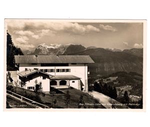 'Des Führers Heim am Obersalzberg mit Reiteralpe' Postcard