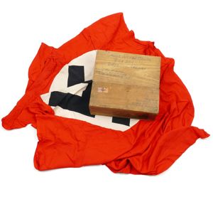 Swastika Flag in US Souvernir Box