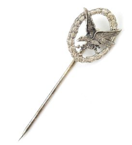 Miniature Air Gunner Badge with Lightning