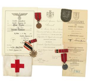 Wehrmacht Award & Document Grouping