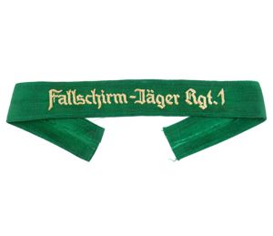 Luftwaffe 'Fallschirm-Jäger Rgt.1' Cufftitle