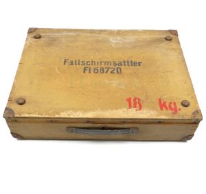 Luftwaffe 'Fallschirmsattler' Wooden Box