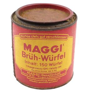 Metal 'Maggi' Ration Tin
