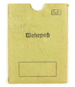 Wehrmacht 'Wehrpaß' Cover