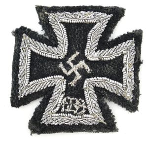 WW2 Iron Cross 1st Class - cloth version
