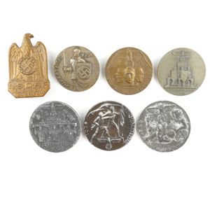 Complete series of 'Reichsparteitag' Tinnies