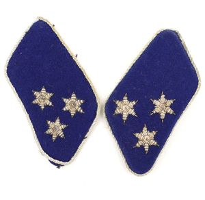 Dutch State Police Captain's Collar Tabs