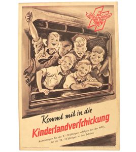 'Kinderlandverschickung' Propaganda Poster