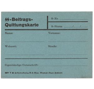 'SS-Beitrags-Quittungskarte'
