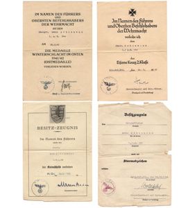 WH (Heer) Award-Document Grouping