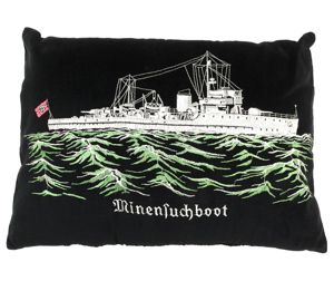 Kriegsmarine 'Minensuchboot' Pillow
