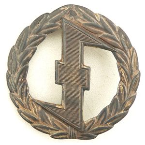 NSB - WA Sport Badge in Silver