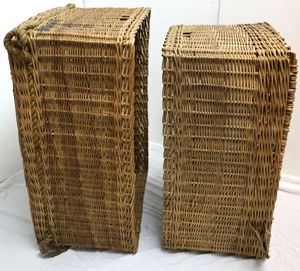 WW2 British Airborne Wicker Pannier