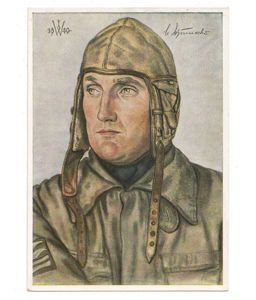 Willrich Postcard - 'Oberstleutnant Schumacher'