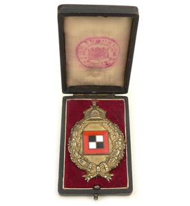 Cased WW1 Prussian Observers Badge