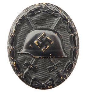 Verwundeten Abzeichen in Schwarz '30'