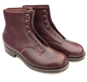 German 'Reichsbahn' lace-up ankle boots