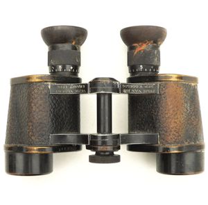 WW1 Dutch Military Binoculars 'Carl Zeiss DF 6x'