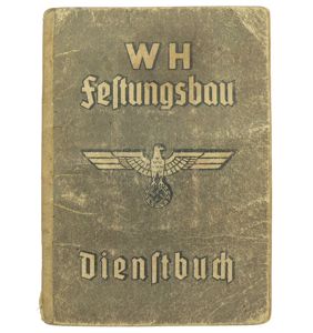 WH 'Festungsbau Dienstbuch'