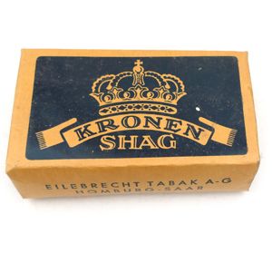German 'Kronen Shag' Pipe Tobacco Package