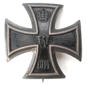 WW1 Iron Cross 1st Class 'M. Hansen'