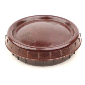 Brown coloured Wehrmacht 'Fettbuchse'