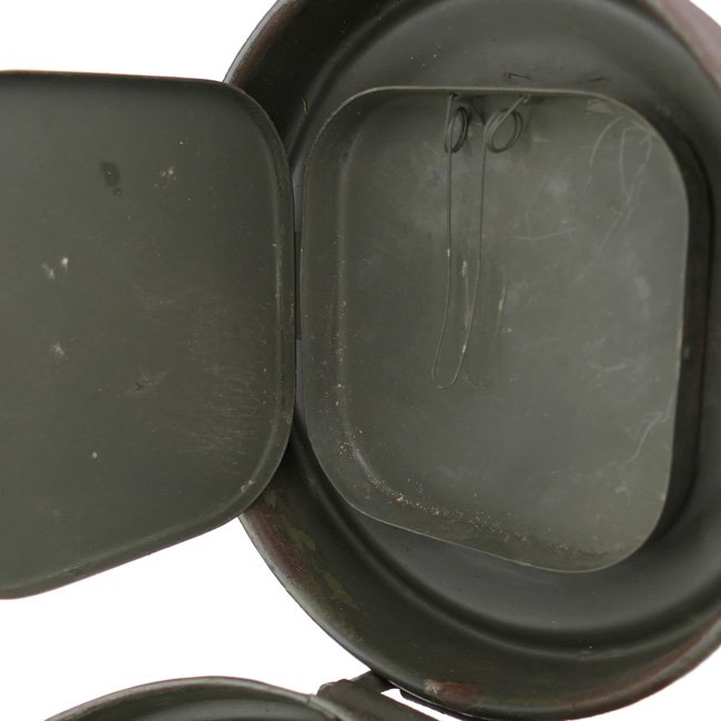 Named Luftwaffe Gasmask Canister from 'Woensdrecht' — image 8