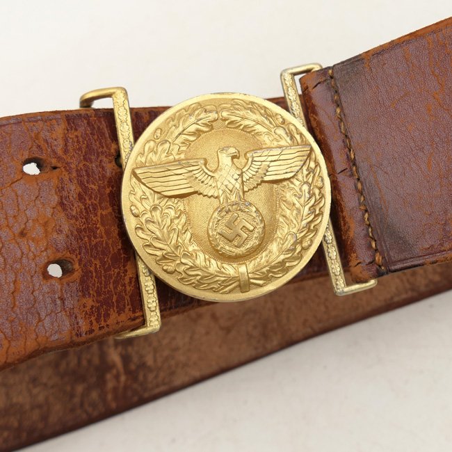 NSDAP Political Leader's Belt & Buckle — image 3